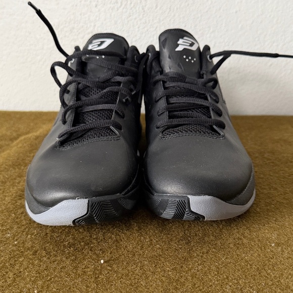 Air Jordan CP3.V Black Sneakers Size 7Y - Picture 2 of 8